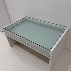 《abcさま専用》Critera クリテラ　ガラステーブル ローテーブル 定価9990円の画像