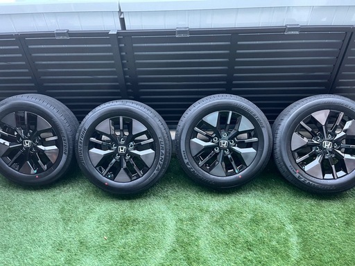 新型ステップワゴンRP7純正タイヤホイール4本セットブリヂストン新車外し