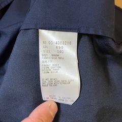 theory luxeブラウスの画像