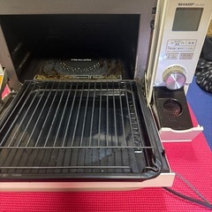 【取引中】SHARP ヘルシオ　ウォーターオーブン電子レンジ　AX-CX3 2013年製の画像