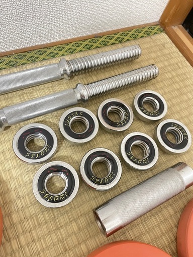iROTECの重量プレートセット
