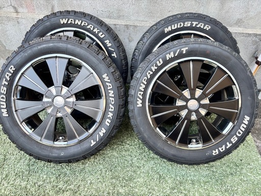 マッドスター タイヤホイールセット 195/60R15