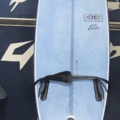 【美品】Ocean earth EZY RIDERソフトボード8.０の画像
