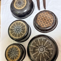 ティファール　　鍋、フライパンセット
の画像