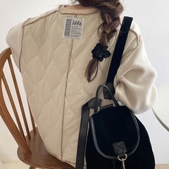 Java 2wayリバーシブル裏起毛×キルティング切替プルオーバーの画像