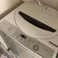 SHARP、Panasonic 冷蔵庫と洗濯機の画像