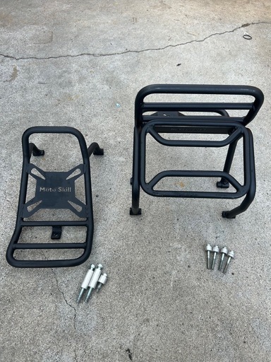 ハンターカブ ct125moto skillセンターキャリア・フロントキャリア・ヘッドライトガード　セット