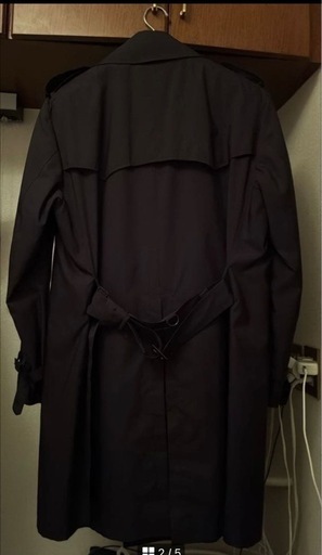 就活 入社 入学 卒業 美品 JEAN RENO トレンチコート黒