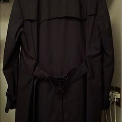 就活 入社 入学 卒業 美品 JEAN RENO トレンチコート黒の画像