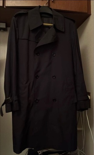 就活 入社 入学 卒業 美品 JEAN RENO トレンチコート黒