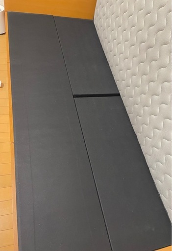 大川家具 シングルベッド 引出し付き 価格交渉可能です 。 28日までに取りに来れる方限定！！！