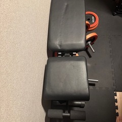 ベンチ台　ダンベルの画像