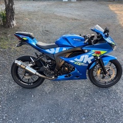 1207.スズキ　GSX-R125 DL33B バイク　125cc 車体の画像