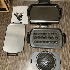 東芝ホットプレート鉄板色々3種‼︎の画像