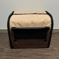 折りたたみソフトペットゲージバック付きの画像