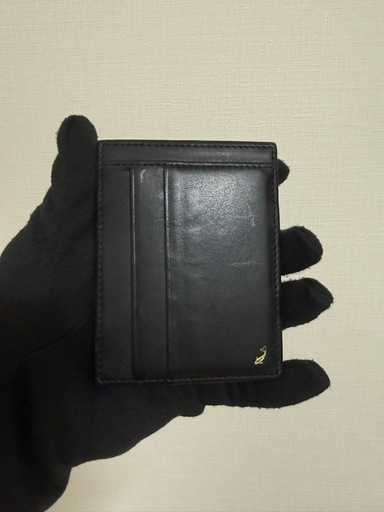 【日本ブランド】リサイド マジックウォレット（本革・黒）不思議なお財布