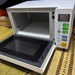 【美品】ヤマダ電機オリジナル フラットテーブル電子レンジ(18L) の画像