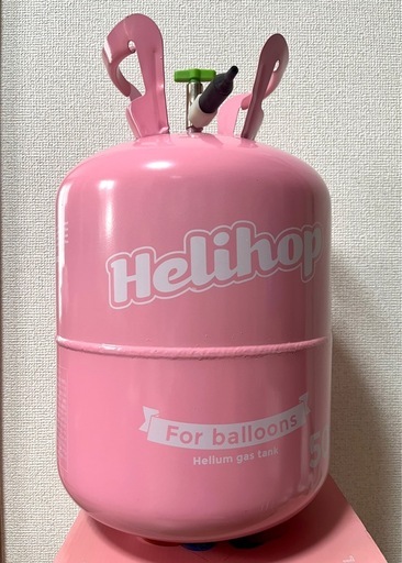 ヘリウムガス 風船用 バルーン Helihop(ヘリホップ) 400L×1本
