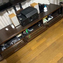 定価9万程 天然木 高級感 テレビボード ローボードの画像