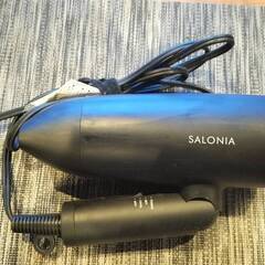 SALONIA　スピーディーイオンドライヤー　ブラック　サロニアの画像