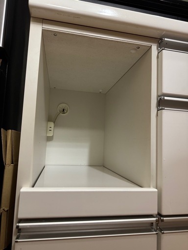 【急募】 松田家具 食器棚 シンプル 家具 キッチンボード キッチン収納 カップボード 白 ホワイト