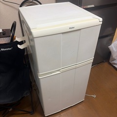 【清掃済み】ハイアール 冷蔵庫 98L JR-N100A (2008年製)の画像