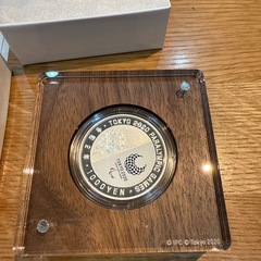 純銀　1ozコイン　東京オリンピック　2020の画像