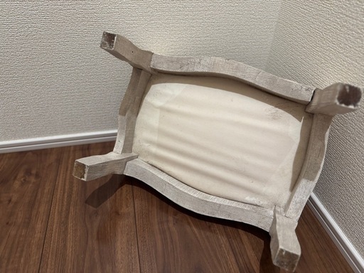 アンティーク雑貨　フットスツール　フランスアンティーク
