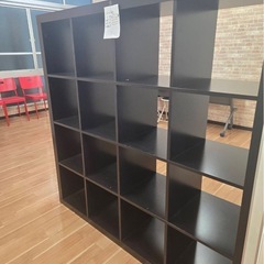 期間限定20%オフ【美品　格安】バラしてあるので運び出し簡単　かなり便利な大容量の木製棚　の画像