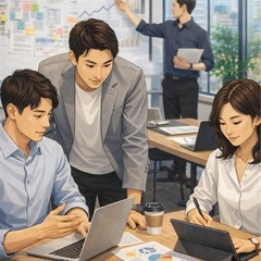 会社員同士で、将来を見据えた活動の情報交換しませんか