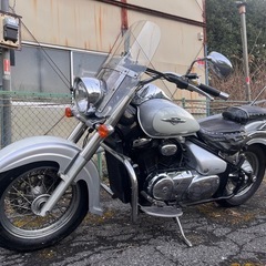 イントルーダークラシック400 ETC 社外パーツ多数　ライトカスタム　車検付きの画像