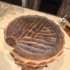 木彫り熊の置物の画像