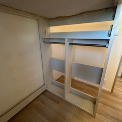 美品✨東京インテリアのロフトベッドの画像