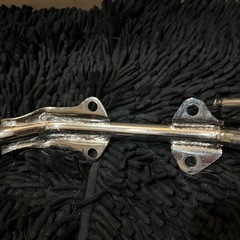 モンキー Z50J 東京リミテッド メッキステップ 社外アルミステップバーの画像