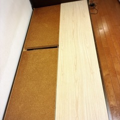 [取引相談中]【無料・引き取り限定】収納付きベッドフレーム／解体不可の可能性ありの画像