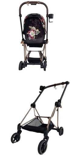 美品】cybex 花柄 ベビーカー サイベックスミオススプリングブロッサム