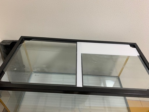 すぐ使える90cm水槽と外部フィルター 