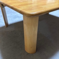 【お取引終了】無料　座卓　ローテーブル②オーク色の画像