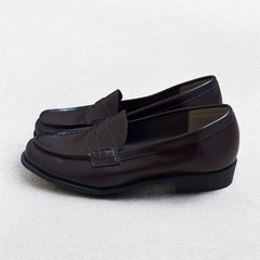 HARVAR ハーバー ローファー 25.0cm ブラウン 通学 学生靴の画像