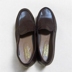 HARVAR ハーバー ローファー 25.0cm ブラウン 通学 学生靴の画像