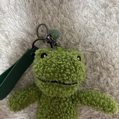 カエルちゃん大きめキーホルダーの画像