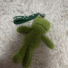 カエルちゃん大きめキーホルダーの画像