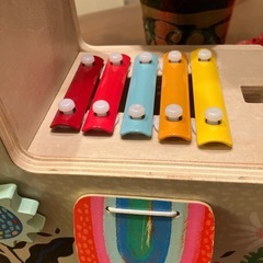 アルパカ型木製おもちゃの画像