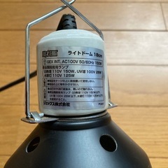 爬虫類用ライトドームの画像