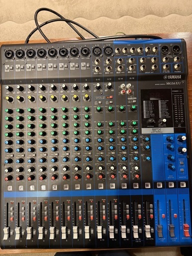 YAMAHA アナログミキサー  16チャンネル  MG16XU