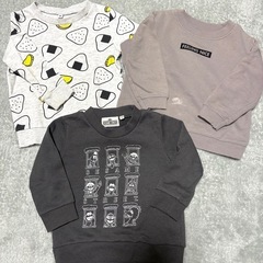 【まとめ売り】10着　裏起毛　トレーナー　90cm 男の子　の画像