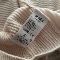 snidelレディース ニットワンピース　新品未使用　の画像