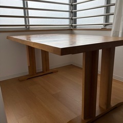 美品天然木ダイニング[テーブル]の画像