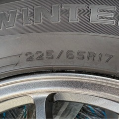 【お値下げ!!】スタッドレスタイヤ4本setの画像