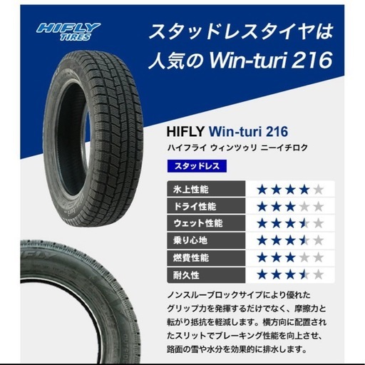 新品185/65R15ホンダフリードスタッドレスタイヤホイールセット4本セット